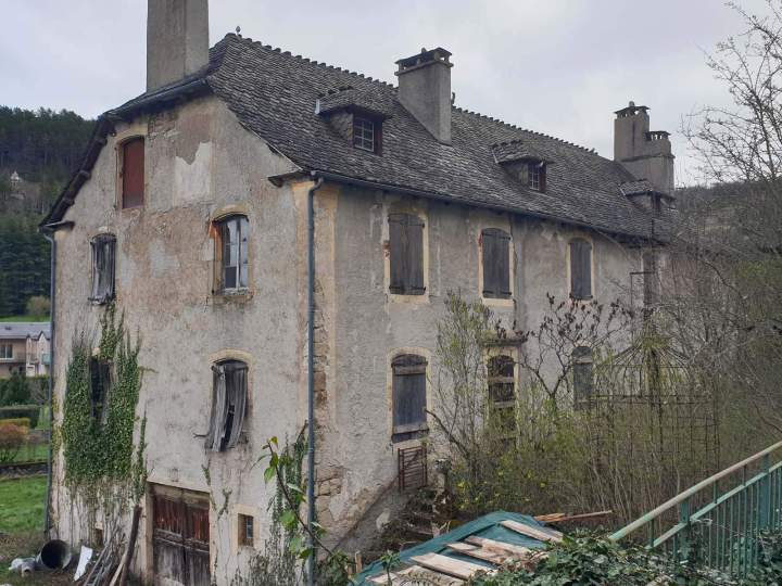 Avant rénovation maison Lozère