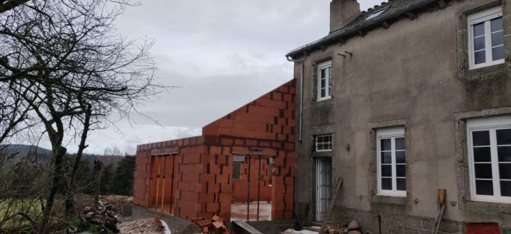 Extension de maison, Sévérac-d'Aveyron